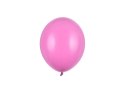 Balony lateksowe Strong, Fuksja, Pastel Fuchsia, 12cm, 100 szt. Partydeco