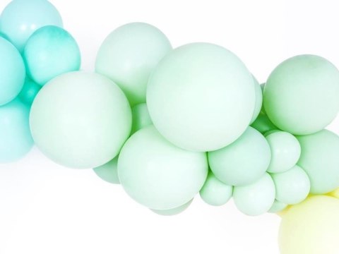 Balony lateksowe Strong, Pistacjowe, Pastel Pistachio, 30cm, 10 szt. Partydeco Balony lateksowe Strong, Pistacjowe, Pastel Pistachio, 30cm, 10 szt. Partydeco
