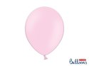 Balony lateksowe Strong, Różowe, Pastel Baby Pink, 30cm, 50szt. Partydeco