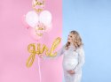 Balony lateksowe Strong, Różowe, Pastel Baby Pink, 30cm, 50szt. Partydeco