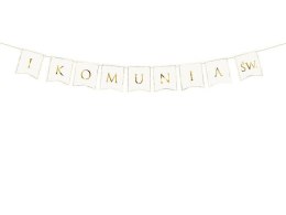 Girlanda, Baner I Komunia Święta, 15x133cm Partydeco