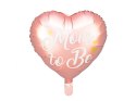 Balon foliowy Mom to Be, 35cm, różowy Partydeco