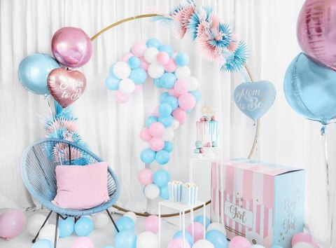 Balon foliowy Mom to Be, 35cm, różowy Partydeco Balon foliowy Mom to Be, 35cm, różowy Partydeco