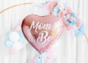 Balon foliowy Mom to Be, 35cm, różowy Partydeco