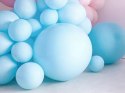 Balon lateksowy Gigant, Błękitny, Pastel Light Blue, 60cm, 1szt. Partydeco