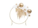 Balon lateksowy Gigant, Glossy, Chrome, Złoty, 60cm, 1 szt. Partydeco