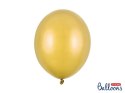 Balony Strong Metaliczne Złote, 30cm, 100 szt. Partydeco