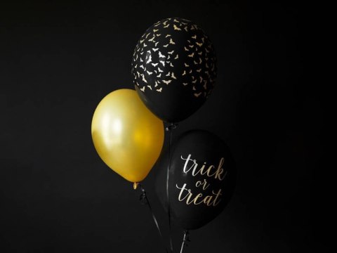 Balony Strong Metaliczne Złote, 30cm, 100 szt. Partydeco Balony Strong Metaliczne Złote, 30cm, 100 szt. Partydeco