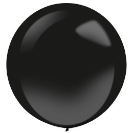 Balony lateksowe Czarne, Decorator Fashion Jet Black, 61cm, 4 szt. Amscan / Anagram