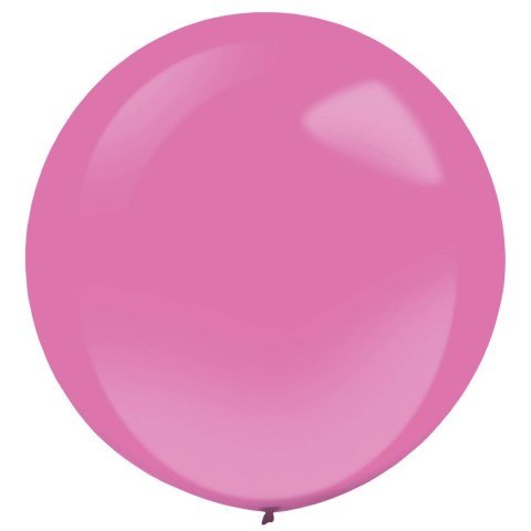 Balony lateksowe Różowe, Decorator Fashion Hot Pink, 61cm, 4 szt. Amscan / Anagram