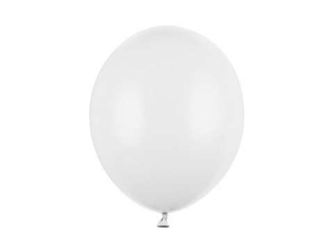 Balony lateksowe Strong, Białe, Pastel Pure White, 30cm, 50 szt. Partydeco Balony lateksowe Strong, Białe, Pastel Pure White, 30cm, 50 szt. Partydeco