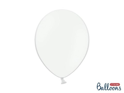 Balony lateksowe Strong, Białe, Pastel Pure White, 30cm, 50 szt. Partydeco Balony lateksowe Strong, Białe, Pastel Pure White, 30cm, 50 szt. Partydeco
