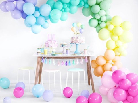 Balony lateksowe Strong, Błękitne, Pastel Light Blue, 30cm, 10 szt. Partydeco Balony lateksowe Strong, Błękitne, Pastel Light Blue, 30cm, 10 szt. Partydeco