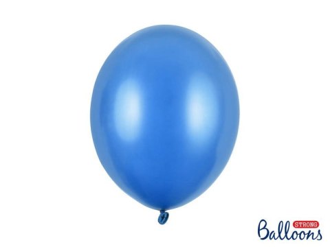 Balony lateksowe Strong, Chabrowe, Metallic Cornflower Blue 30cm, 10 szt. Partydeco Balony lateksowe Strong, Chabrowe, Metallic Cornflower Blue 30cm, 10 szt. Partydeco