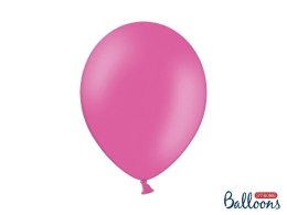 Balony lateksowe Strong, Fuksja, Pastel Hot Pink, 30cm, 100 szt. Partydeco