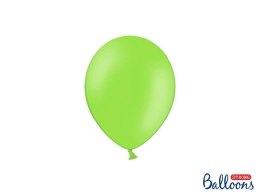 Balony lateksowe Strong, Jasno Zielone, Pastel Bright Green, 12cm, 100 szt. Partydeco