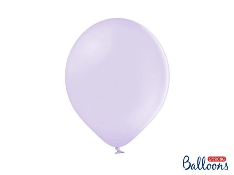Balony lateksowe Strong Liliowe, Pastel Light Lilac, 30cm, 10szt. Partydeco Balony lateksowe Strong Liliowe, Pastel Light Lilac, 30cm, 10szt. Partydeco