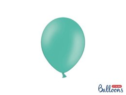 Balony lateksowe Strong, Turkusowe, Pastel Aquamarine, 30cm, 10 szt. Partydeco