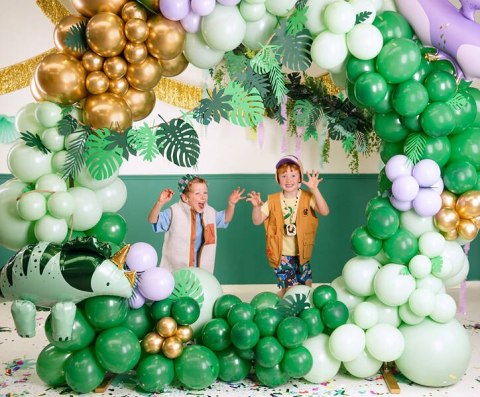 Balony lateksowe Strong, Zielone, Pastel Emerald Green, 30cm, 10 szt. Partydeco Balony lateksowe Strong, Zielone, Pastel Emerald Green, 30cm, 10 szt. Partydeco