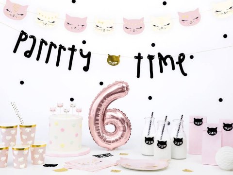 Świeczki urodzinowe Kotek mix, 2 cm, 6 szt. Partydeco Świeczki urodzinowe Kotek mix, 2 cm, 6 szt. Partydeco