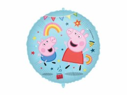 Balon Foliowy Świnka Peppa George z ciężarkiem, 46 cm Procos