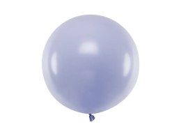 Balon lateksowy Gigant, Liliowy, Pastel Light Lilac, 60 cm, 1 szt. Partydeco