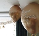 Balony Chrzest Święty złote Chrome, 30cm, 10 szt. Flowballoons