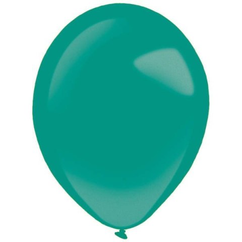 Balony Decorator Metallic Forest Green C. Zielone 28cm, 50 szt. Amscan / Anagram