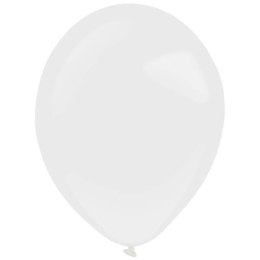 Balony lateksowe Białe, Decorator Standard Frosty White, 28cm, 50 szt. Amscan / Anagram