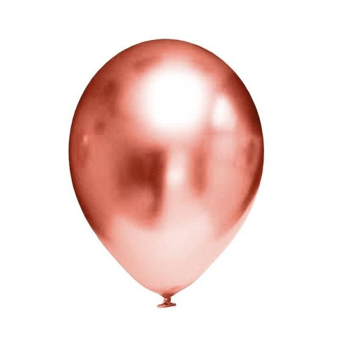 Balony lateksowe Chrome miedziane, 30cm, 50 szt. Flowballoons