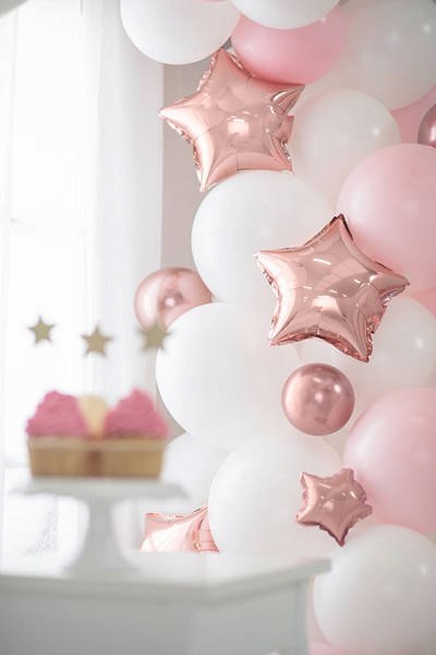 Balony lateksowe Glossy, Chrome, Różowe Złoto, Rose Gold, 12cm, 50 szt. Partydeco Balony lateksowe Glossy, Chrome, Różowe Złoto, Rose Gold, 12cm, 50 szt. Partydeco