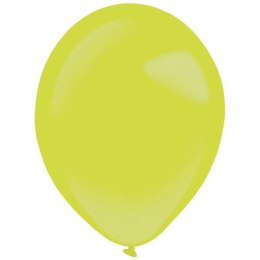 Balony lateksowe Kiwi, Decorator Metallic Kiwi Green, 35cm, 50 szt. Amscan / Anagram