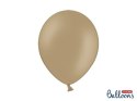 Balony lateksowe Strong, Pastel Cappuccino, 30cm, 100 szt. Partydeco