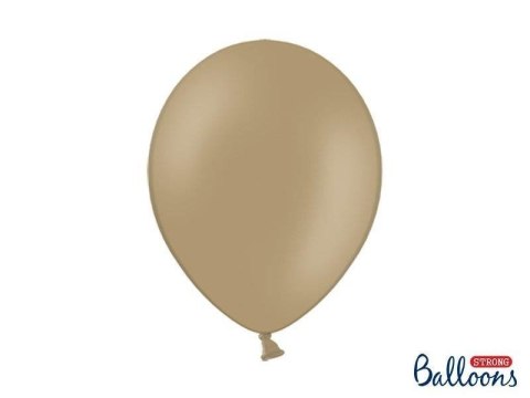Balony lateksowe Strong, Pastel Cappuccino, 30cm, 100 szt. Partydeco Balony lateksowe Strong, Pastel Cappuccino, 30cm, 100 szt. Partydeco