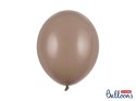 Balony lateksowe Strong, Pastel Cappuccino, 30cm, 100 szt. Partydeco