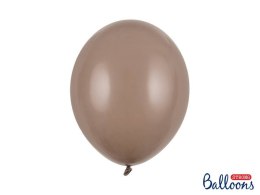Balony lateksowe Strong, Pastel Cappuccino, 30cm, 100 szt. Partydeco