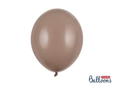Balony lateksowe Strong, Pastel Cappuccino, 30cm, 100 szt. Partydeco Balony lateksowe Strong, Pastel Cappuccino, 30cm, 100 szt. Partydeco