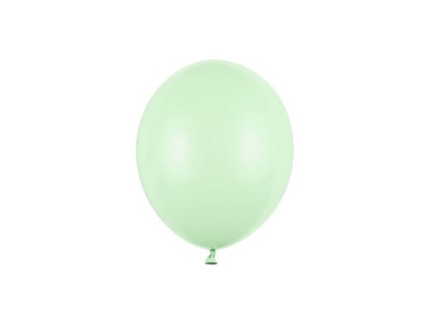 Balony lateksowe Strong Pistacjowy, Pastel Pistachio, 12cm, 100 szt Partydeco