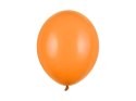 Balony lateksowe Strong Pomarańczowe, Pastel Mandarin Orange 30cm, 10szt. Partydeco