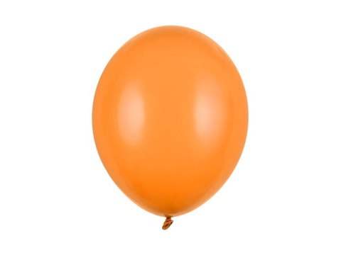 Balony lateksowe Strong Pomarańczowe, Pastel Mandarin Orange 30cm, 10szt. Partydeco