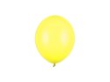 Balony lateksowe Strong, Żółte, Pastel Lemon Zest, 12cm, 100 szt. Partydeco