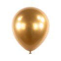 Balony lateksowe Złote, Decorator Satin Luxe Gold, 12cm, 100 szt. Amscan / Anagram