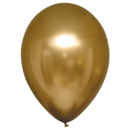 Balony lateksowe Złote, Decorator Satin Luxe Gold, 12cm, 100 szt. Amscan / Anagram