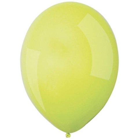 Balony lateksowe Żółte, Decorator Macaron Lemon, 28cm, 50 szt. Amscan / Anagram