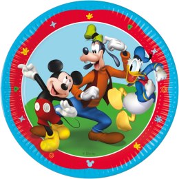 Talerzyki Myszka Mickey Miki, Goofy Kaczor Donald 23 cm, 8 szt. Procos