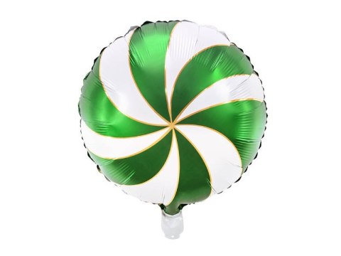 Balon foliowy Cukierek, 35cm, zielony Partydeco