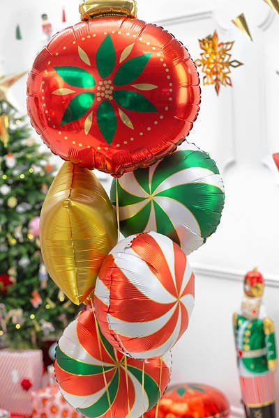 Balon foliowy Cukierek, 35cm, zielony Partydeco Balon foliowy Cukierek, 35cm, zielony Partydeco