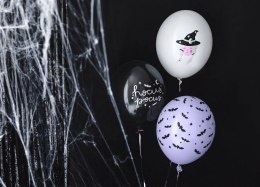 Balony 30cm, Wiedźma halloween 6 szt. Partydeco