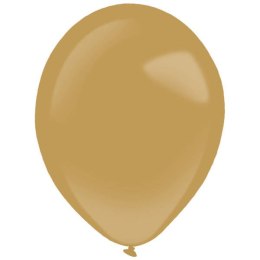 Balony lateksowe Brązowe, Decorator Pastelowe Fashion Mocha Brown, 35cm, 50 szt. Amscan / Anagram