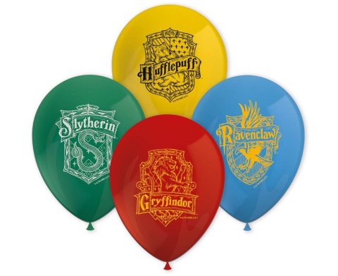 Balony lateksowe Harry Potter 28 cm, 8 szt. Procos